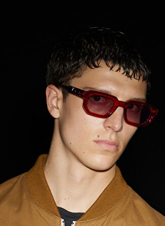 District People Kırmızı Unisex Güneş Gözlüğü DCP HORTO 004 Mis.U