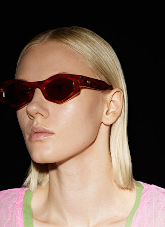 District People Kahve Unisex Güneş Gözlüğü DCP MARLY 002 Mis.U