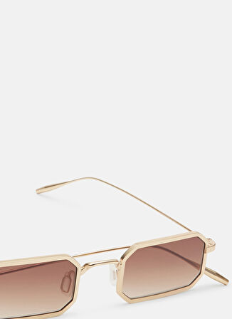 District People Altın Unisex Güneş Gözlüğü DCP CARNABY 009 Mis.U