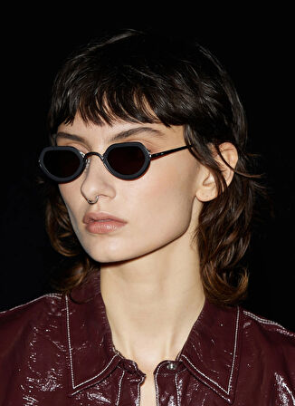 District People Siyah Unisex Güneş Gözlüğü DCP POIPET 001 Mis.U