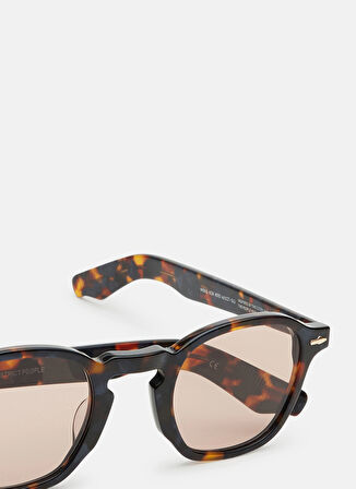 District People Kahve Unisex Güneş Gözlüğü DCP MONGKOK 010 Mis.U