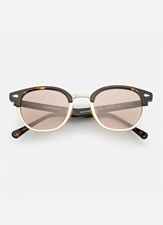 District People Altın Unisex Güneş Gözlüğü DCP AVALON 002 Mis.U