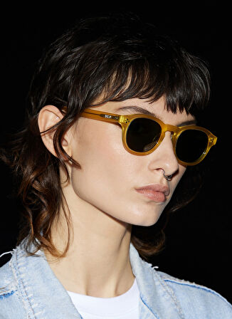 District People Sarı Unisex Güneş Gözlüğü DCP NOTTING HILL 021 Mis.U