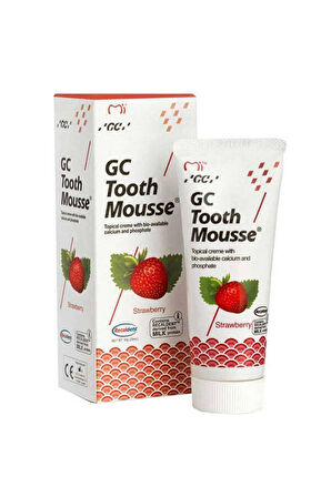 Gc Tooth Mousse Çilek Aromalı 40 gr 