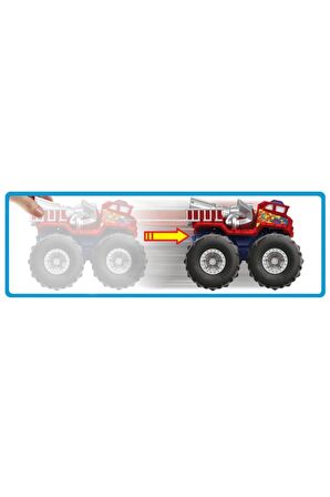 Hot Wheels Monster Trucks 1:43 Çek Bırak Arabalar Gvk41