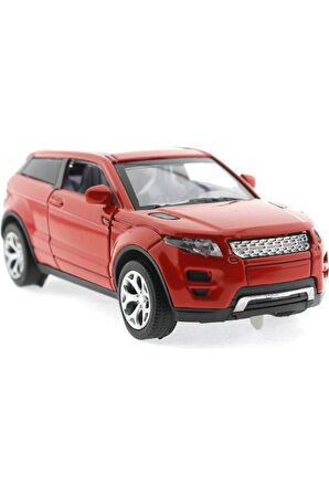 MEGA Diecast Sesli Işıklı Arabalar - Koyu Kırmızı Suv - Renkli Renk