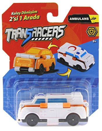 Transracers Dönüşen Arabalar Ambulans / Jip