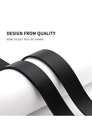 Bison Denim Erkek Hakiki Deri Italyan Vintage Kemer 125cm