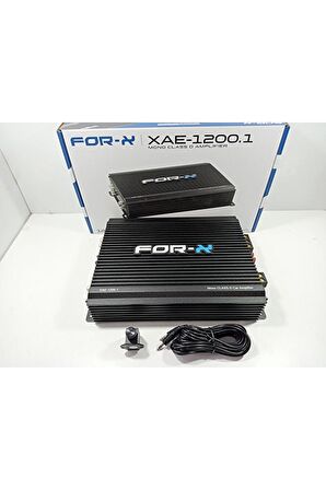 Mono Amfi 1200rms – Xae-1200.1d Bass Anfisi – Bass Kontrollü Mono Anfi