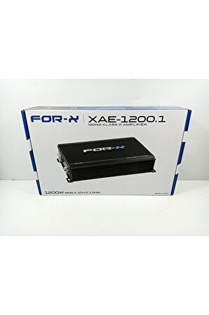 Mono Amfi 1200rms – Xae-1200.1d Bass Anfisi – Bass Kontrollü Mono Anfi