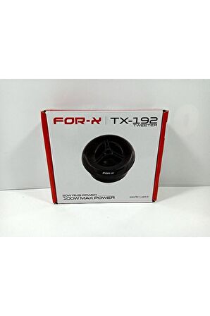 For-X Tx-192 Amfi Uyumlu Tweeter 100w 50rms 5cm