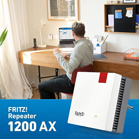 AVM FRITZ!Repeater 1200 AX (Wi-Fi 6 tekrarlayıcı) 