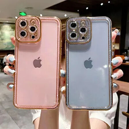 ARMORİX IPHONE 12 KENAR İŞLEMELİ LAZER SİLİKON KILIF