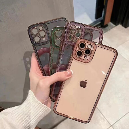 ARMORİX IPHONE 12 KENAR İŞLEMELİ LAZER SİLİKON KILIF
