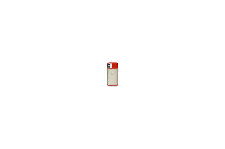 AMORİX IPHONE 12 KAMERA SÜRGÜLÜ RENKLİ KENARLI SİLİKON KILIF