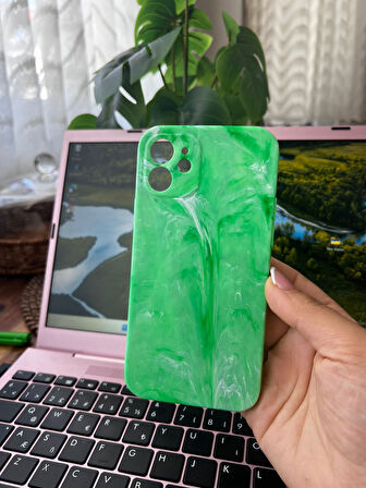 ARMORİX IPHONE 12 MERMER DESENLİ SİLİKON KILIF
