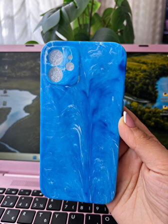ARMORİX IPHONE 12 MERMER DESENLİ SİLİKON KILIF