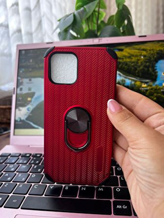 ARMORİX IPHONE 12/12 PRO UYUMLU YÜZÜKLÜ YÜKSEK KORUYUCULU KILIF