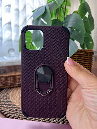 ARMORİX IPHONE 12/12 PRO UYUMLU YÜZÜKLÜ YÜKSEK KORUYUCULU KILIF