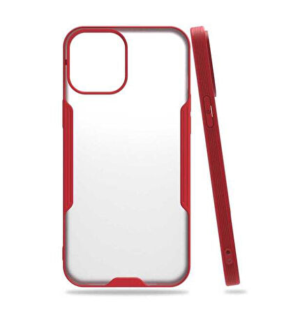 ARMORİX IPHONE 12/12 PRO İNCE RENKLİ KENARLI SİLİKON KILIF