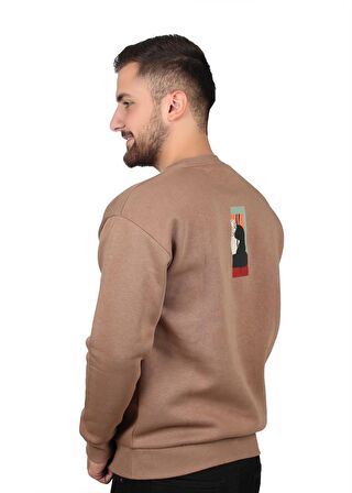 MANTA 5329 Sırt Baskılı Sweatshirt