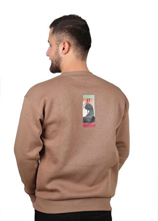 MANTA 5329 Sırt Baskılı Sweatshirt