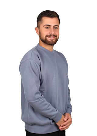 MANTA 5329 Sırt Baskılı Sweatshirt