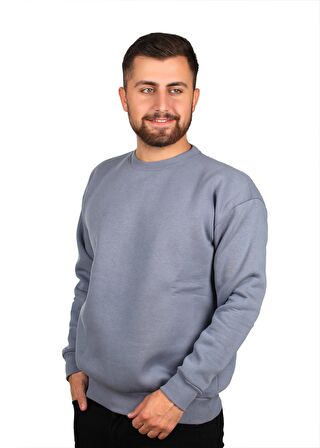 MANTA 5329 Sırt Baskılı Sweatshirt