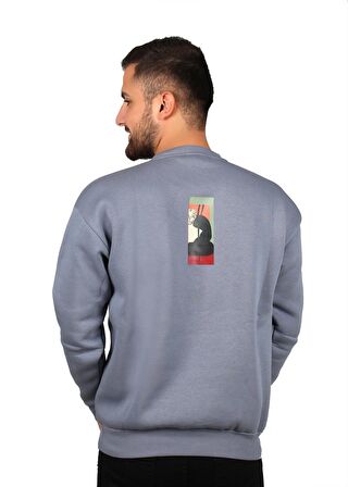 MANTA 5329 Sırt Baskılı Sweatshirt