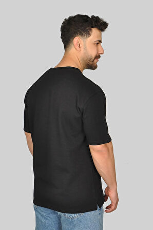 Manta 2772 Bisiklet Yaka Oversize Erkek T-Shirt