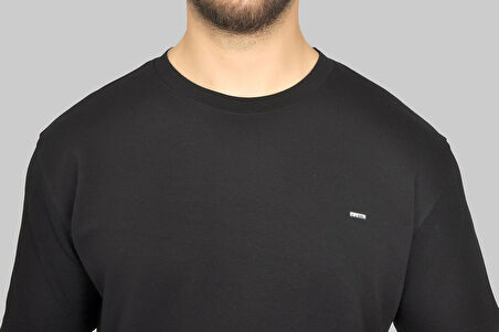 Manta 2772 Bisiklet Yaka Oversize Erkek T-Shirt