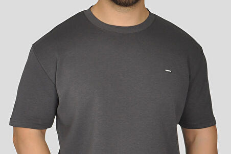 Manta 2772 Bisiklet Yaka Oversize Erkek T-Shirt