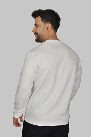 Manta 2772-1 Bisiklet Yaka Uzun Kollu Erkek T-Shirt