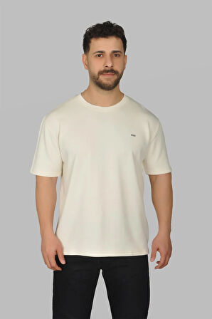 Manta 2772 Bisiklet Yaka Oversize Erkek T-Shirt