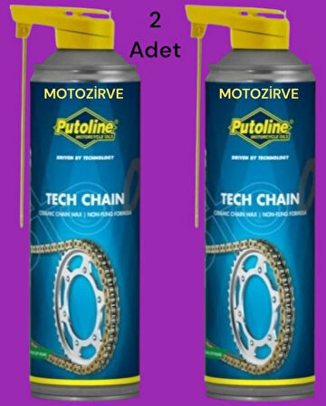 Putoline Tech Chain Seramik Zincir Yağı 500 ml (2 Adet)