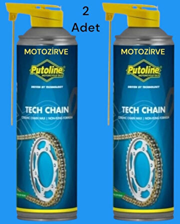 Putoline Tech Chain Seramik Zincir Yağı 500 ml (2 Adet)