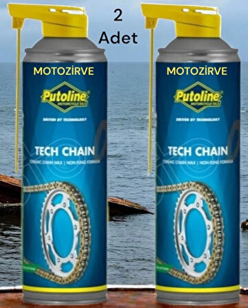 Putoline Tech Chain Seramik Zincir Yağı 500 ml (2 Adet)