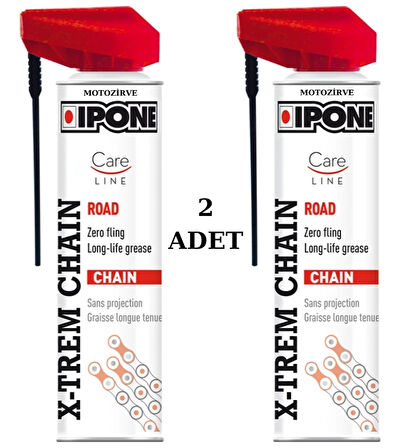 250 ml Ipone X-Trem Chain Road Sprey Zincir Yağı (2 Adet)
