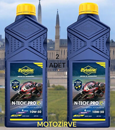 Putoline Sport 4R 10w-50 N-Tech Yarı Sentetik Yağ 1 Lt (2 Adet)