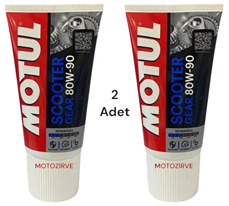 Motosiklet Şanzıman Yağı Motul Scooter Gear 80w-90 150 ml (2 Adet)