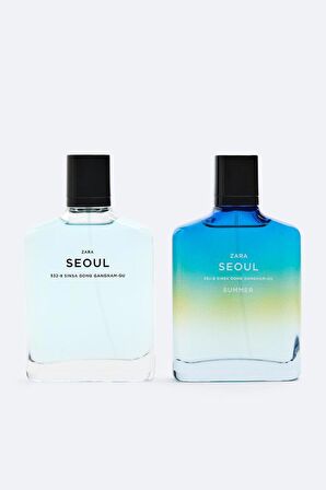 ZARA SEOUL 532-8 SINSA DONG GANGNAM-GU EDT 100 ML + ZARA SEOUL 532-8 SINSA DONG GANGNAM-GU SUMMER EDT 100 ML