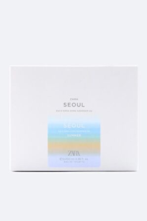 ZARA SEOUL 532-8 SINSA DONG GANGNAM-GU EDT 100 ML + ZARA SEOUL 532-8 SINSA DONG GANGNAM-GU SUMMER EDT 100 ML