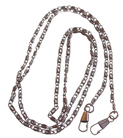 Füme Renk İnce Çanta Zinciri (120 cm )