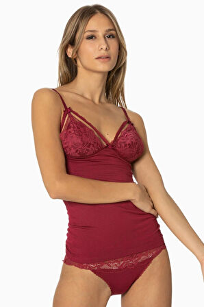 Pierre Cardin Bordo Kadın Atlet Kaşkorse Takım  375