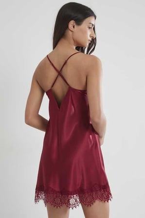 Pierre Cardin Saten Kadın Gecelik 685
