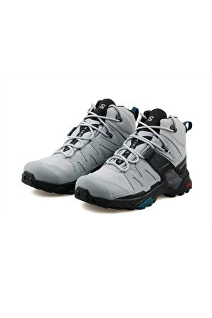 Salomon Gri-Siyah X ULTRA 4 MID W GORE-TEX Su Geçirmez Bot VO416249