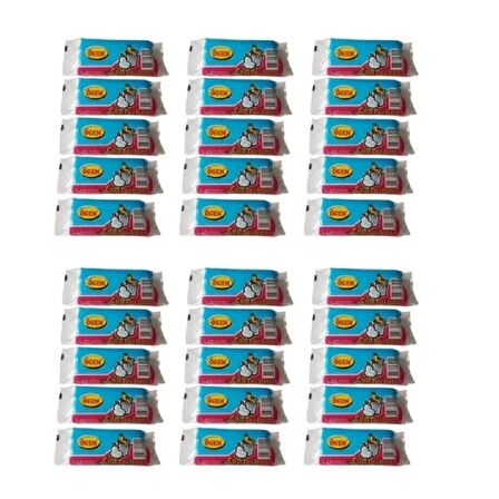 Ögem Küçük Boy Çöp Poşeti 40x50 Cm 40'lı Rulo 30 Paket Şeffaf