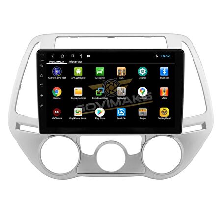 HYUNDAİ İ20 2009-2014 8 GB RAM 128 GB HAFIZA ANDROID MULTIMEDIA TEYPP1....