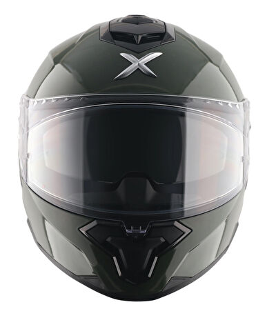 Axor Brutale SC Kask Battle Green - Pinlock Dahil