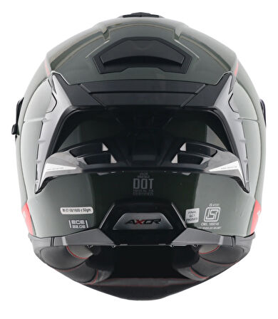 Axor Brutale SC Kask Battle Green - Pinlock Dahil